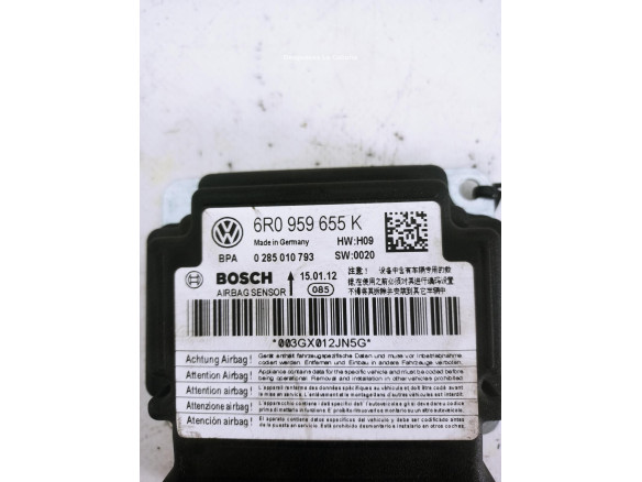 6R0959655K CENTRALITA AIRBAG SEAT IBIZA IV (6J5, 6P1) |Desguaces La Cabaña