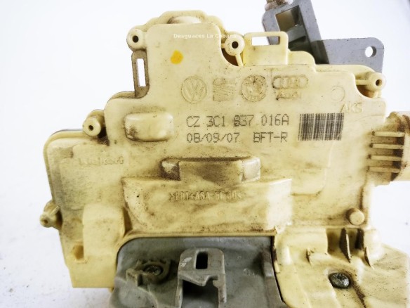 3C1837016A CERRADURA PUERTA LAT DEL DER AUDI Q7 (4LB) |Desguaces La Cabaña
