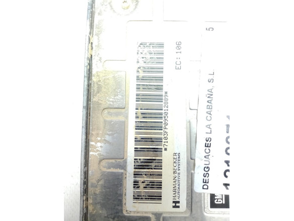 7103FP0950128889 CENTRALITA BLUETOOTH OPEL INSIGNIA A (G09) |Desguaces La Cabaña