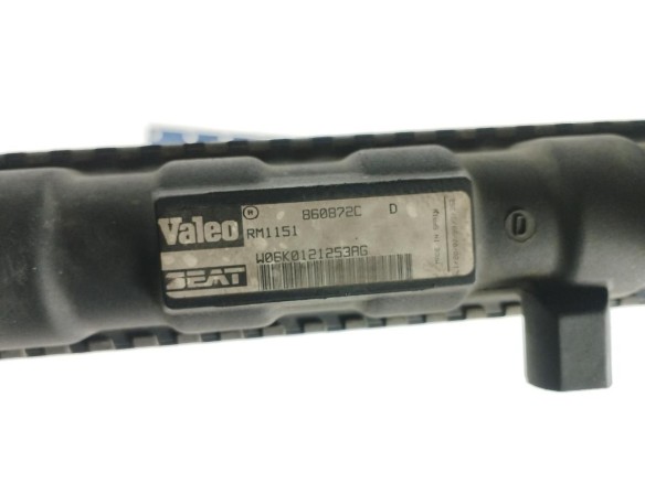 6K0121253AG RADIADOR AGUA SEAT IBIZA II (6K1) |Desguaces La Cabaña