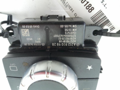A2129009828 MANDO MULTIMEDIA MERCEDES BENZ CLASE E (W212) |Desguaces La Cabaña