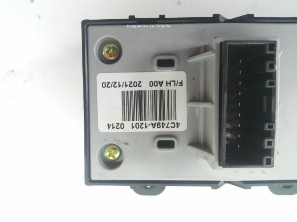 4C74811000 MANDO ELEVALUNAS PUERTA LAT DEL IZQ KIA NIRO |Desguaces La Cabaña