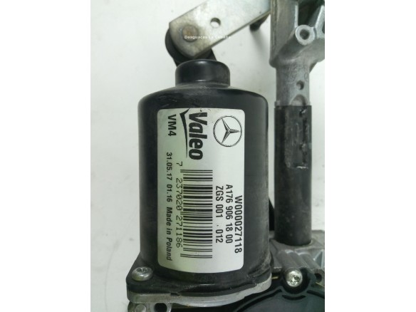 A1769061800 MOTOR LIMPIAPARABRISAS DEL MERCEDES BENZ CLASE A (W176) |Desguaces La Cabaña