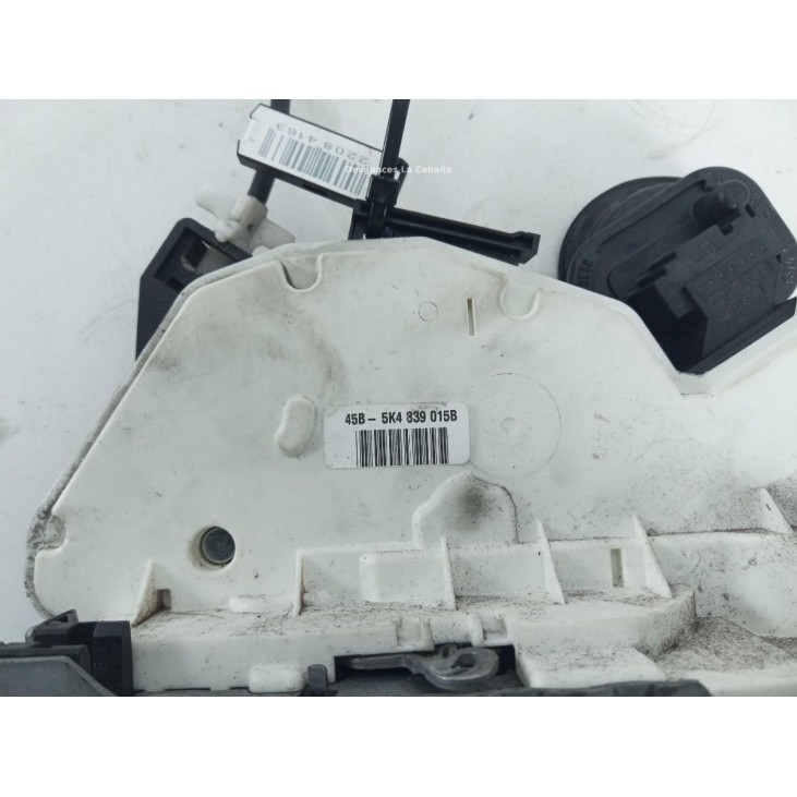 CERRADURA PUERTA LAT TRA IZQ VW GOLF VI (5K1) |Desguaces La Cabaña