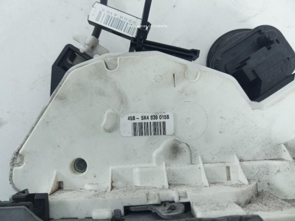 CERRADURA PUERTA LAT TRA IZQ VW GOLF VI (5K1) |Desguaces La Cabaña