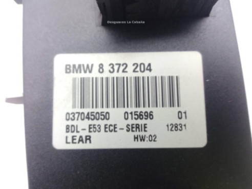 8372204 MANDO LUCES BMW X5 (E53) |Desguaces La Cabaña