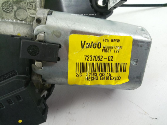 7237062 MOTOR LIMPIAPARABRISAS TRA BMW X3 (F25) |Desguaces La Cabaña