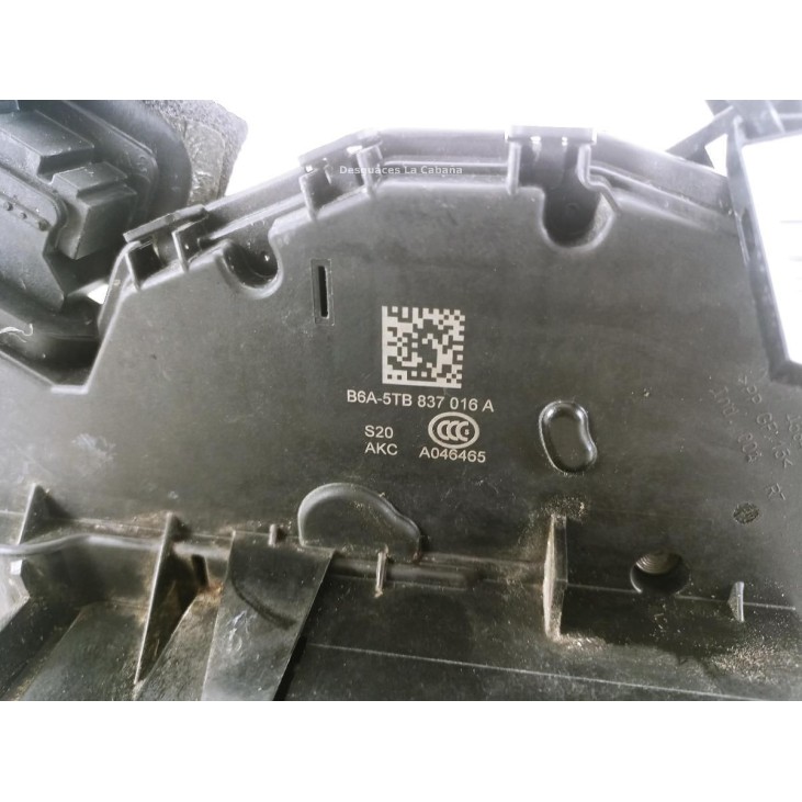 5TB837016A CERRADURA PUERTA LAT DEL DER SEAT IBIZA V (KJ1) |Desguaces La Cabaña