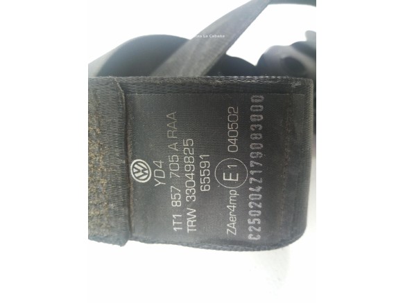 1T1857705A CINTURON DEL IZQ VOLKSWAGEN TOURAN  |Desguaces La Cabaña