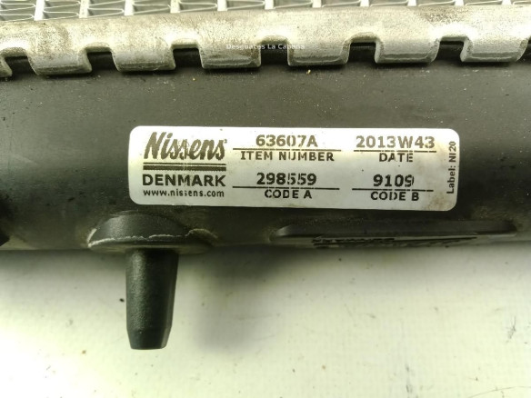 6370601E RADIADOR AGUA CITROEN C4 I (LC_) |Desguaces La Cabaña