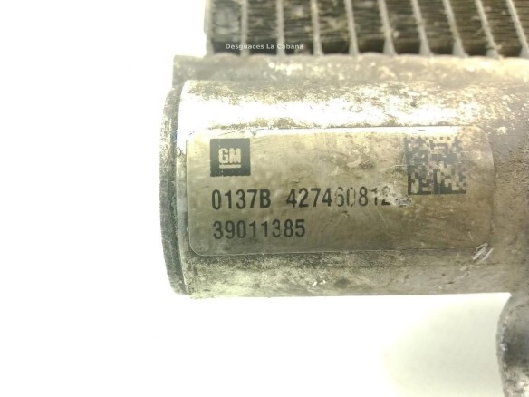 427460812 RADIADOR AIRE ACONDICIONADO OPEL ASTRA K (B16) |Desguaces La Cabaña