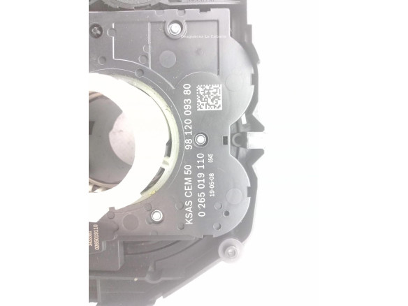 9812009380 CARRETE AIRBAG CITROEN SPACETOURER |Desguaces La Cabaña