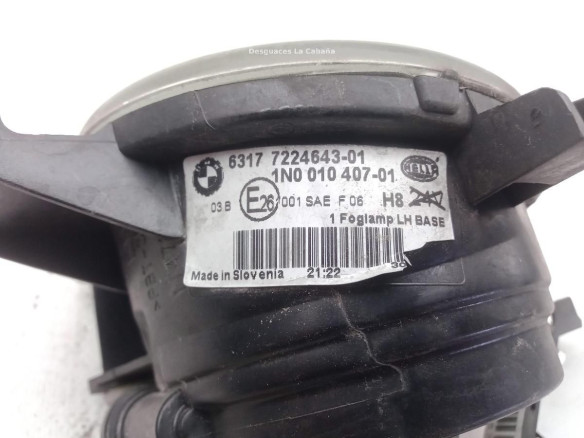 6317722464301 NIEBLA DEL IZQ BMW X5 (E70) |Desguaces La Cabaña