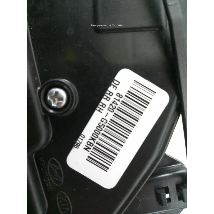 81420G5000 CERRADURA PUERTA LAT TRA DER KIA NIRO |Desguaces La Cabaña