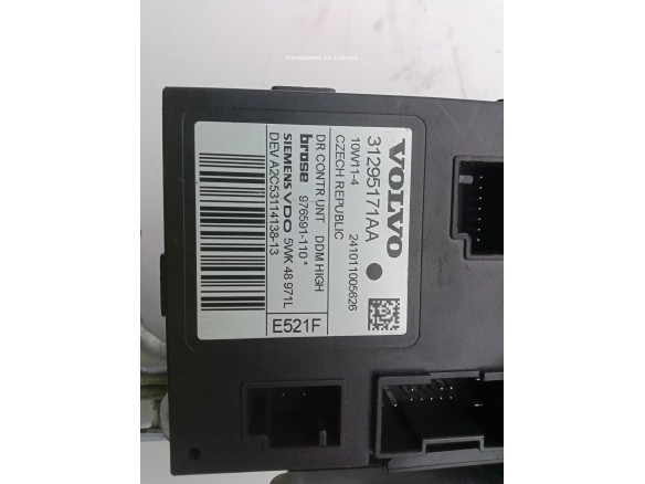 31295171AA ELEVALUNAS PUERTA LAT DEL IZQ VOLVO C30 (533) |Desguaces La Cabaña