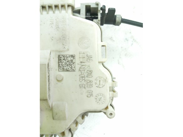 8X083915 CERRADURA PUERTA LAT TRA IZQ AUDI A1 Sportback (8XA, 8XF) |Desguaces La Cabaña