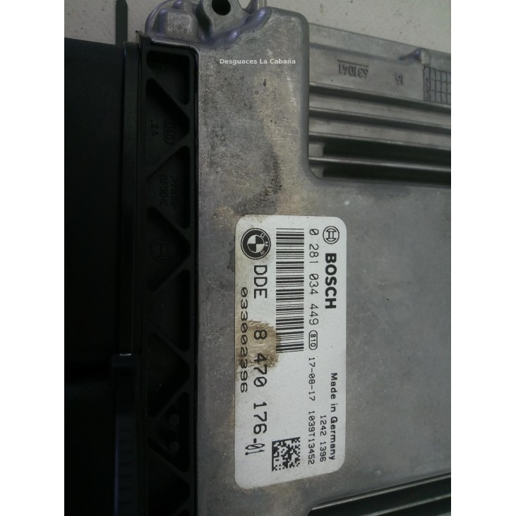 847017601 CENTRALITA MOTOR BMW Series 1 |Desguaces La Cabaña