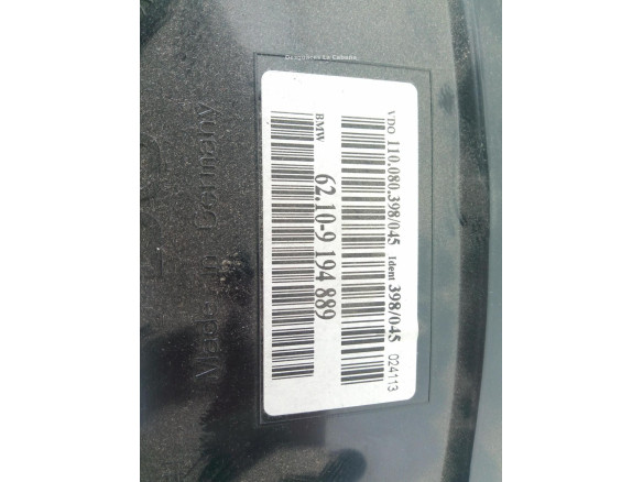 62119194889 CUADRO INSTRUMENTOS BMW 5 Touring (E61) |Desguaces La Cabaña