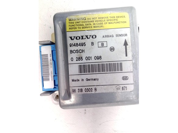 9148495B, CENTRALITA AIRBAG VOLVO 850 (854) |Desguaces La Cabaña