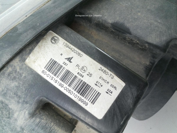 1394420080 FARO DERECHO FIAT DUCATO Furgón (250_, 290_) |Desguaces La Cabaña