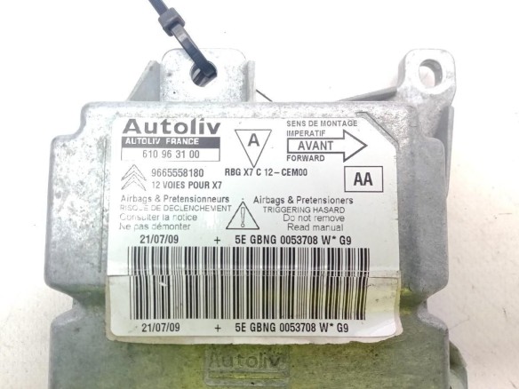 9665558180 CENTRALITA MOTOR CITROEN C5 III (RD_) |Desguaces La Cabaña