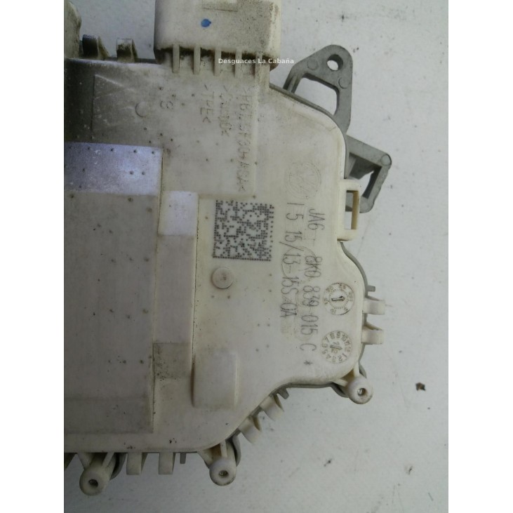 8K0839015C CERRADURA PUERTA LAT TRA IZQ AUDI A4 Avant (8K5, B8) |Desguaces La Cabaña