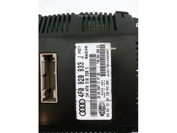 4F0920933J CUADRO INSTRUMENTOS AUDI A6 Allroad (4FH, C6) |Desguaces La Cabaña