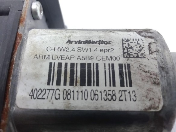 9802531980 ELEVALUNAS PUERTA LAT DEL IZQ CITROEN C4 II (B7) |Desguaces La Cabaña