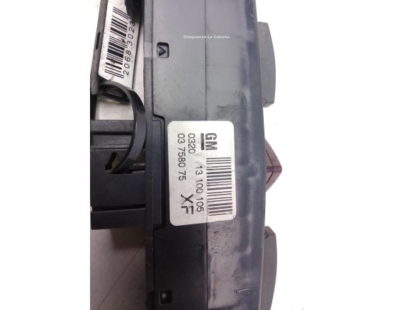 13100105XF, INTERRUPTOR WARNING OPEL ZAFIRA B (A05) |Desguaces La Cabaña