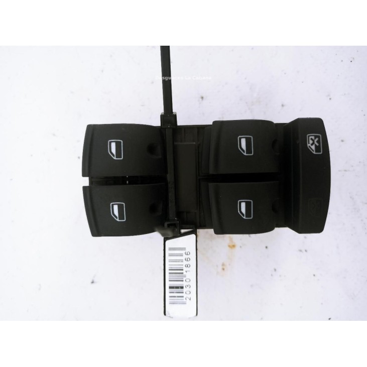 4F0959851C MANDO ELEVALUNAS PUERTA LAT DEL IZQ AUDI A6 Allroad (4FH, C6) |Desguaces La Cabaña