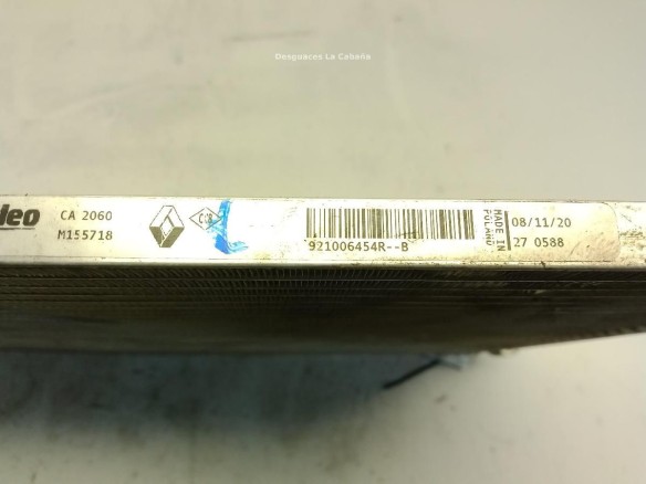 921006454R RADIADOR AIRE ACONDICIONADO DACIA LODGY |Desguaces La Cabaña
