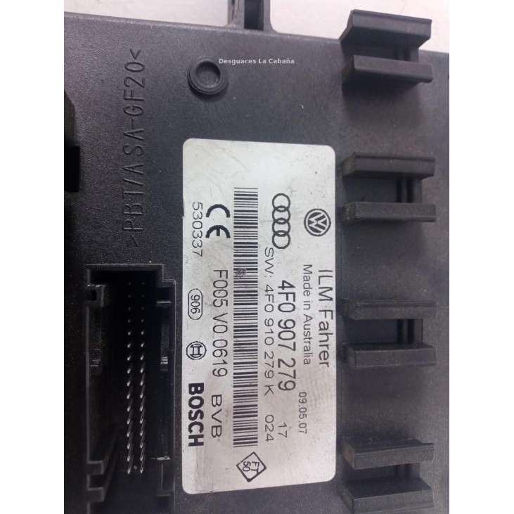 4F0907279 MODULO ELECTRONICO 7 AUDI Q7 (4LB) |Desguaces La Cabaña