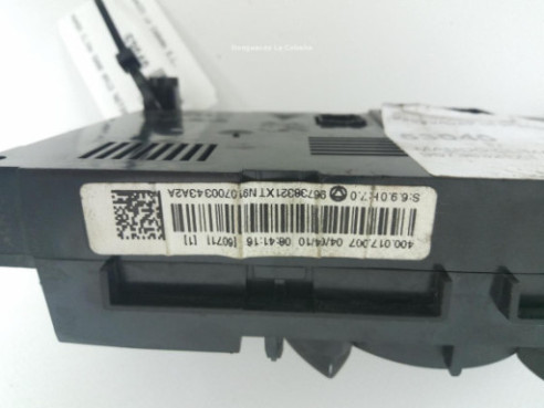 96738321XT, MANDO CLIMA PEUGEOT 5008 |Desguaces La Cabaña