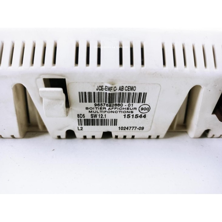 9657882880 DISPLAY CITROEN C5 II (RC_) |Desguaces La Cabaña