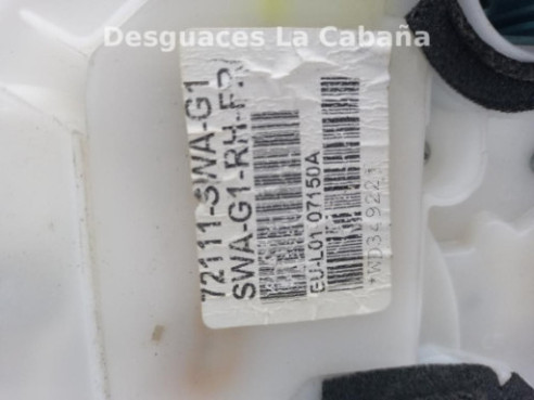 CERRADURA PUERTA LATERAL DELANTERA DERECHA|Desguaces La Cabaña 2