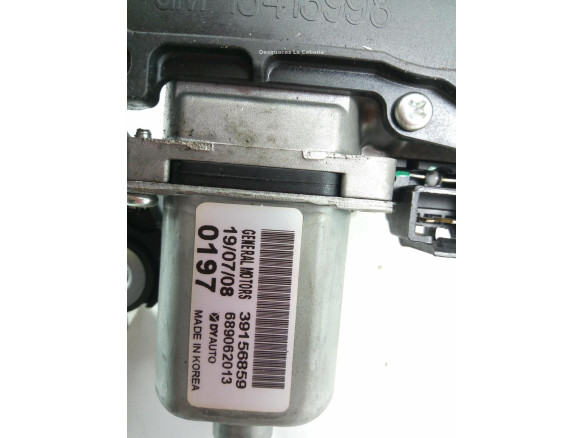 39156859 MOTOR LIMPIAPARABRISAS TRA OPEL ASTRA K (B16) |Desguaces La Cabaña