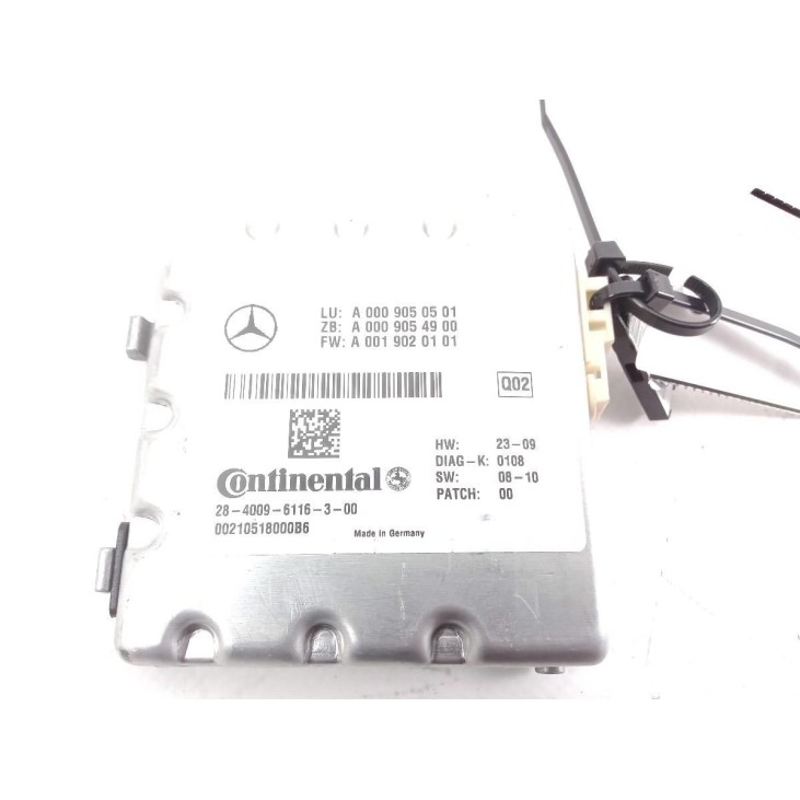 A0009050501 MODULO ELECTRONICO 12 MERCEDES BENZ CLASE E (W212) |Desguaces La Cabaña