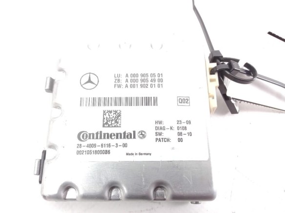 A0009050501 MODULO ELECTRONICO 12 MERCEDES BENZ CLASE E (W212) |Desguaces La Cabaña
