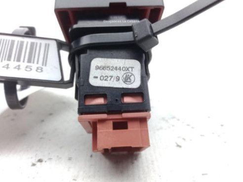 96652440XT INTERRUPTOR WARNING PEUGEOT 3008 Limusina (0U_) |Desguaces La Cabaña