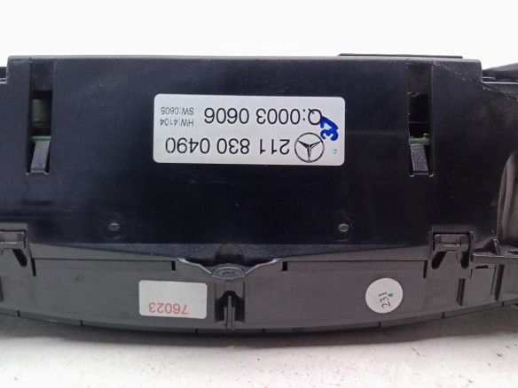 2118300490, MANDO CLIMA MERCEDES BENZ CLASE A (W176) |Desguaces La Cabaña