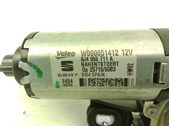 6J4955711A MOTOR LIMPIAPARABRISAS TRA SEAT IBIZA IV ST (6J8, 6P8) |Desguaces La Cabaña