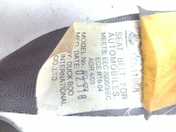 CINTURON TRA DER DAEWOO KALOS Sedán (KLAS) |Desguaces La Cabaña