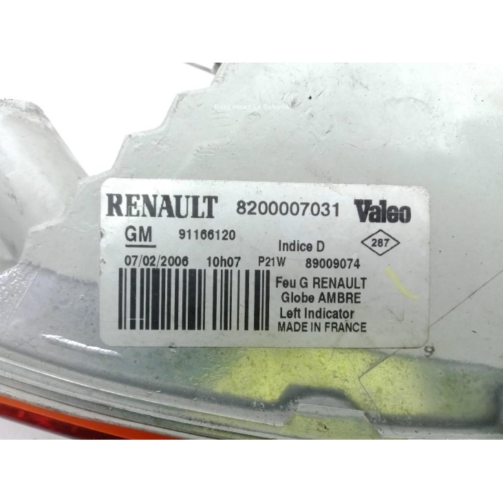 8200007031 PILOTO DEL IZQ RENAULT TRAFIC II Furgón (FL) |Desguaces La Cabaña