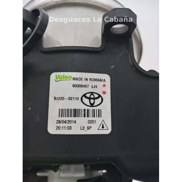 NIEBLA DEL IZQ TOYOTA AURIS (_E15_) |Desguaces La Cabaña