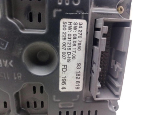 131154971XQ, DISPLAY OPEL VECTRA C (Z02) |Desguaces La Cabaña