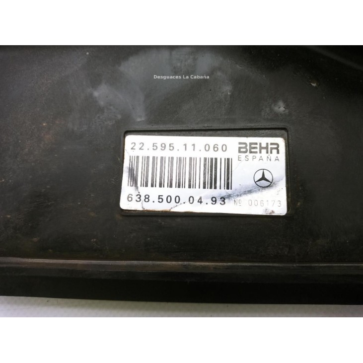 ELECTROVENTILADOR MERCEDES BENZ VITO Furgón (638) |Desguaces La Cabaña