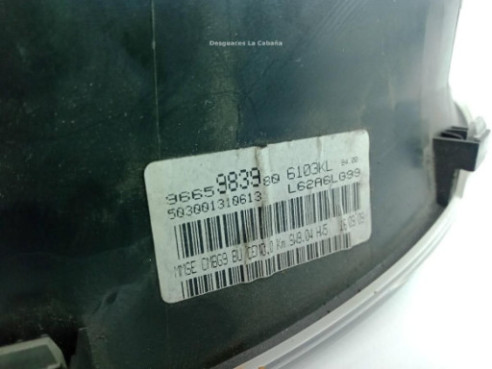 9665983980, CUADRO INSTRUMENTOS FIAT SCUDO (270_, 272_) |Desguaces La Cabaña