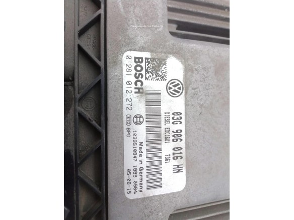 03G906016HN CENTRALITA MOTOR VW CADDY III Furgón (2KA, 2KH, 2CA, 2CH) |Desguaces La Cabaña