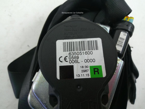 635051600 CINTURON DEL DER MERCEDES BENZ CLASE C Coupé (C205) |Desguaces La Cabaña