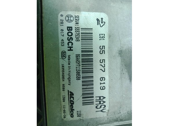 55577619AASY CENTRALITA MOTOR OPEL INSIGNIA A (G09) |Desguaces La Cabaña
